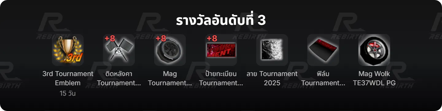 รางวัลอันดับที่ 3