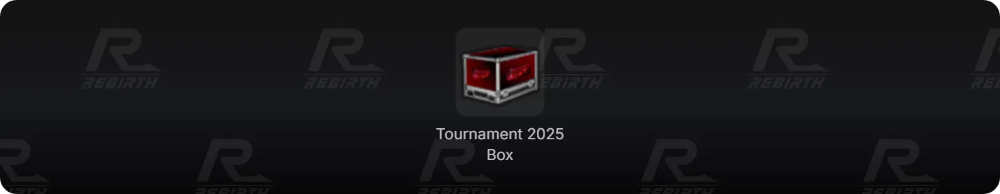 Tournament 2025 Box